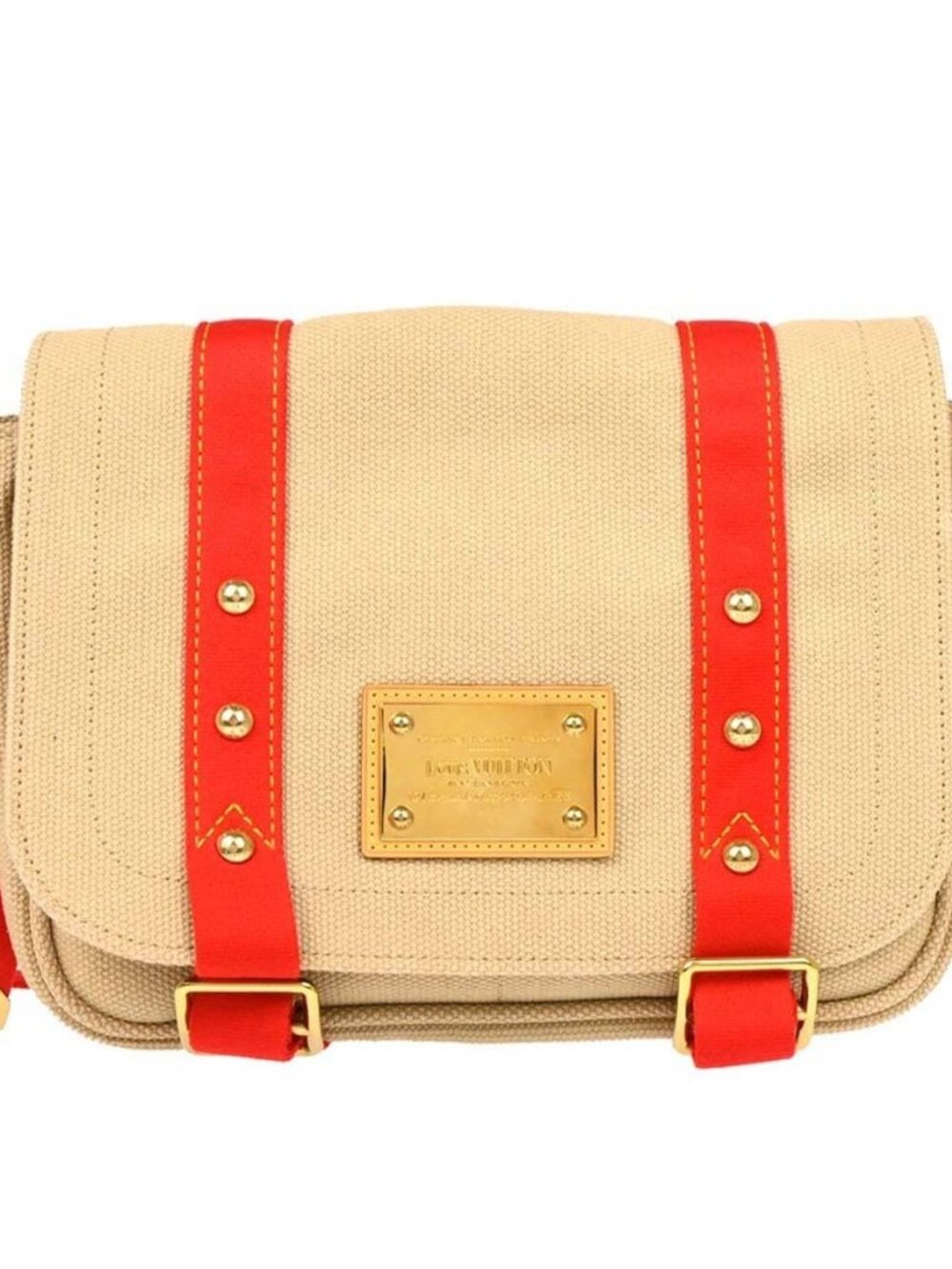 Louis Vuitton Antigua Buzas PM Shoulder Bag M40041 FL0055 176895